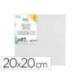 PANEL DE LIENZO MARCA LIDERPAPEL 20X20 CM GRAMAJE 280G/M2 CERTIFICADO FSC