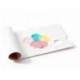 PALETAS DE PAPEL DESECHABLES MARCA LIDERPAPEL PARA PINTURA 40 HOJAS GRAMAJE 58G/M2 CON AGUJERO PARA PULGAR
