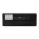 RELOJ MARCA Q-CONNECT SOBREMESA DIGITAL CON TEMPERATURA 3 ALARMAS CONTROL DE VOZ 160X60X25MM