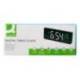 RELOJ MARCA Q-CONNECT SOBREMESA DIGITAL CON TEMPERATURA 3 ALARMAS CONTROL DE VOZ 160X60X25MM