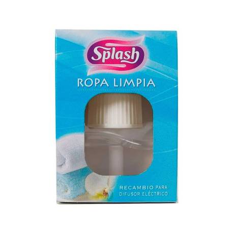 AMBIENTADOR ELECTRICO MARCA SPLASH COLONIA INFANTIL RECAMBIO 25 ML