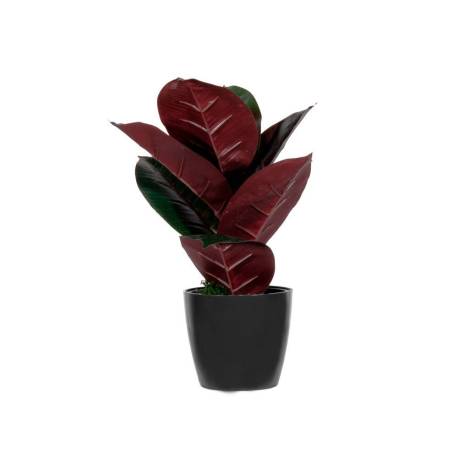 PLANTA ARTIFICIAL MARCA PAPERFLOW FICUS ELASTICA 36 CM