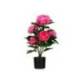 FLOR ARTIFICIAL MARCA PAPERFLOW PEONIA ROSA 55 CM