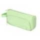 ESTUCHE PORTATODO LIDERPAPEL MINIBAG 2 CREMALLERAS CON BOLSILLO INTERIOR VERDE PASTEL213 X 100 X 70 MM