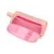 ESTUCHE PORTATODO LIDERPAPEL MINIBAG 2 CREMALLERAS CON BOLSILLO INTERIOR ROSA PASTEL 212 X 100 X 70 MM