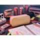 ESTUCHE PORTATODO LIDERPAPEL FUNKY 3 CREMALLERAS CON APERTURAS LATERALES COLOR AMARILLO ROSA LILA 220X100X65 MM