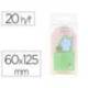BLOC NOTAS ADHESIVAS MARCA IMAGINOVO BUNNY CON SOPORTE 20 HOJAS VERDE 60X125 MM