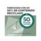 BOLSA DE PLASTIFICAR MARCA FELLOWES RECICLADAS BRILLO DIN A4 80 MC PACK DE 100 UNIDADES