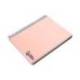Bloc Liderpapel DIN A6 micro wonder 120 hojas cuadro 5mm 4 bandas tapa plástio 90 gr rosa