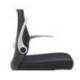 SILLA MARCA Q-CONNECT OFICINA TERNI MALLA ALT MAX 1050 MM ANC 500 MM PROF 480 MM COLOR NEGRO CUERPO NEGRO
