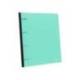 CARPETA LIDERPAPEL 4 ANILLAS REDONDAS 25 MM POLIPROPILENO DIN A4 ULTRA COMPACTA CON LOMO EXTENSIBLE 4 CM VERDE