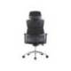 SILLA MARCA Q-CONNECT DIRECCION AUREA SIMILPIEL ALT MAX 1400 MM ANC 520 MM PROF 510 MM RUEDAS PREMIUM NEGRO