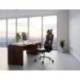 SILLA MARCA Q-CONNECT DIRECCION AUREA SIMILPIEL ALT MAX 1400 MM ANC 520 MM PROF 510 MM RUEDAS PREMIUM NEGRO