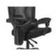 SILLA MARCA Q-CONNECT DIRECCION REGGIO MALLA ALT MAX 1300 MM ANC 520 MM PROF 480 MM RUEDAS PREMIUM COLOR NEGRO