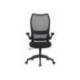 SILLA MARCA Q-CONNECT OFICINA CATANIA MALLA ALT MAX 1230 MM ANC 510 MM PROF 490 MM RUEDAS PREMIUM COLOR NEGRO