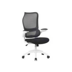 SILLA MARCA Q-CONNECT OFICINA CATANIA MALLA ALT MAX 1230 MM ANC 510 MM PROF 490 MM RUEDAS PREMIUM COLOR NEGRO BLANCO