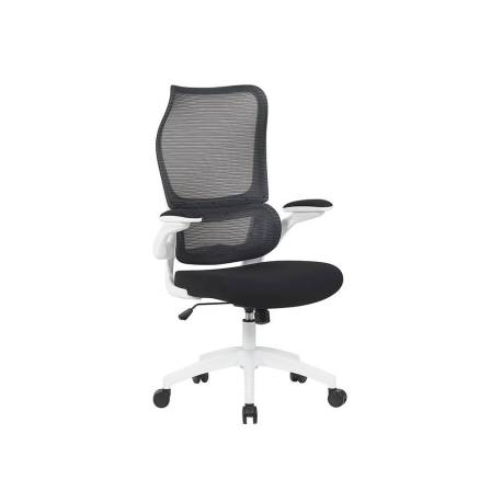 SILLA MARCA Q-CONNECT OFICINA CATANIA MALLA ALT MAX 1230 MM ANC 510 MM PROF 490 MM RUEDAS PREMIUM COLOR NEGRO BLANCO