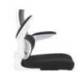 SILLA MARCA Q-CONNECT OFICINA CATANIA MALLA ALT MAX 1230 MM ANC 510 MM PROF 490 MM RUEDAS PREMIUM COLOR NEGRO BLANCO