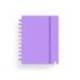 CUADERNO INGENIOX FOAM A4 80H RAYADO HORIZONTAL VIOLETA