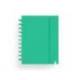 CUADERNO INGENIOX FOAM A4 80H RAYADO HORIZONTAL COLOR VERDE