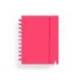 CUADERNO INGENIOX FOAM A4 80H RAYADO HORIZONTAL COLOR ROJO