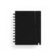 CUADERNO INGENIOX FOAM A4 80H RAYADO HORIZONTAL COLOR NEGRO