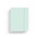 CUADERNO INGENIOX FOAM A4 80H RAYADO HORIZONTAL COLOR MENTA PASTEL