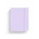 CUADERNO INGENIOX FOAM A4 80H RAYADO HORIZONTAL MALVA PASTEL