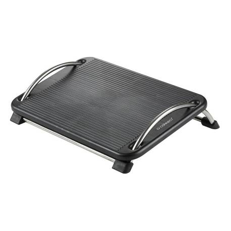 REPOSAPIES PLASTICO MARCA Q-CONNECT ANTIDESLIZANTE CON BARRAS DE ACERO 434X330X105 MM