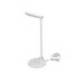 LAMPARA DE OFICINA Q-CONNECT SOBREMESA PROFESIONAL ABS 80 LEDS 7 W CON INTERRUPTOR BLANCO
