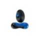 REPOSAMUÑECAS MARCA KENSINGTON DUO GEL PARA RATON/TRACKBALL SLIM COLOR NEGRO/AZUL 192X72X22 MM