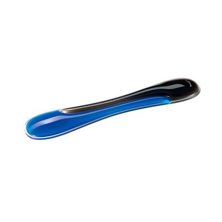 REPOSAMUÑECAS KENSINGTON DUO GEL PARA TECLADO SLIM COLOR NEGRO/AZUL TAMAÑO 490X95X18 MM