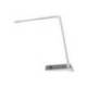 LAMPARA DE ESCRITORIO MARCA Q-CONNECT SIRIO LED 13W 800 LMTACTIL 3 NIVELES DE COLOR BRILLO REGULABLE COLOR PLATA