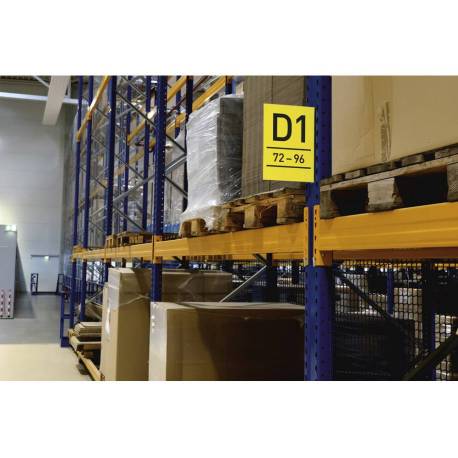 SEÑAL DE PASILLO MAGNETICA MARCA DURABLE DIN A4 VERTICAL PACK DE 10 UNIDADES
