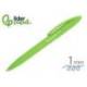 BOLIGRAFO MARCA LIDERPAPEL PUNTA 1 MM RETRACTIL CON CLIP ACABADO SOFT TOUCH TINTA AZUL CUERPO VERDE