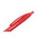 BOLIGRAFO MARCA LIDERPAPEL PUNTA 1 MM RETRACTIL CON CLIP ACABADO SOFT TOUCH TINTA ROJA CUERPO ROJO