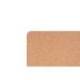 TABLERO CORCHO SIN MARCO BI-OFFICE ECO DOBLE CARA CON GOMA EVA NEGRA 600X400 MM