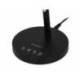 LAMPARA DE OFICINA Q-CONNECT SOBREMESA ABS TACTIL 6W 32 LED 150LM NEGRO