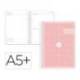 AGENDA ESCOLAR MARCA ANTARTIK 26-27 ESPIRAL ESSENTIALS DIA PAGINA A5+ BILINGUE 80G PAPEL FSC ROSA