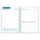 AGENDA ESCOLAR MARCA LIDERPAPEL 26-27 ESPIRAL BASIC DIA PAGINA A5 BILINGUE 70G PAPEL FSC TURQUESA
