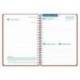 AGENDA ESCOLAR MARCA LIDERPAPEL 26-27 ESPIRAL BASIC DIA PAGINA A5 BILINGUE 70G PAPEL FSC ROJO