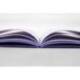 LIBRETA ENCOLADA MARCA MILAN COLECCION SUNSET DIN A4 48 HOJAS 95 GR CUADRICULA 5MM LILA