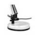 LAMPARA DE ESCRITORIO MARCA Q-CONNECT POLARIS METALICA CONINTERRUPTOR BRAZO DOBLE 3 ARTICULACIONES COLOR BLANCO
