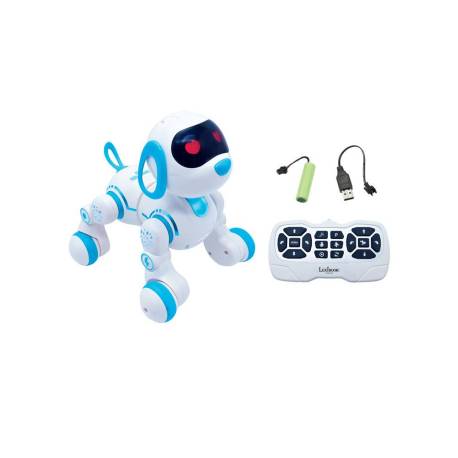 ROBOT INTELIGENTE MARCA LEXIBOOK PERRO PUPPY JR PROGRAMABLE CONTROL GESTUAL CON MANDO A DISTANCIA
