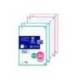RECAMBIO MARCA OXFORD DIN A4 100 HOJAS + 20 HOJAS GRATIS 90GR HORIZONTAL 4 TALADROS CON BANDA COLORES PASTEL