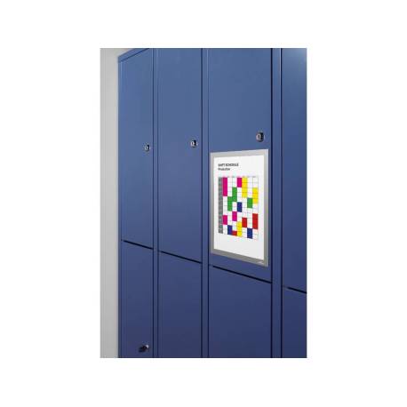 MARCO PORTA ANUNCIOS DURABLE DURAFRAME MAGNETICO DIN A4 COLOR AZUL