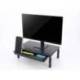 SOPORTE MARCA Q-CONNECT PARA MONITOR METALICO REGULABLE EN ALTURA CON BANDEJA 370X235X145 MM