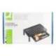 SOPORTE MARCA Q-CONNECT PARA MONITOR METALICO REGULABLE EN ALTURA CON BANDEJA 370X235X145 MM