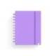 CUADERNO MARCA CARCHIVO INGENIOX FOAM A4 80H CUADRICULA VIOLETA