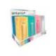 BOTELLA MARCA ANTARTIK ISOTERMICA ACERO INOXIDABLE LIBRE DE BPA 750ML EXPOSITOR CON 8 BOTELLAS